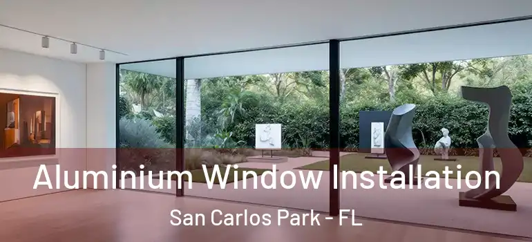  Aluminium Window Installation San Carlos Park - FL