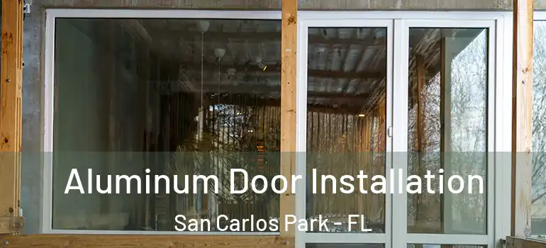  Aluminum Door Installation San Carlos Park - FL