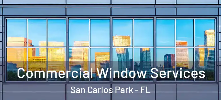  Commercial Window Services San Carlos Park - FL