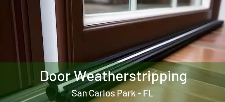  Door Weatherstripping San Carlos Park - FL