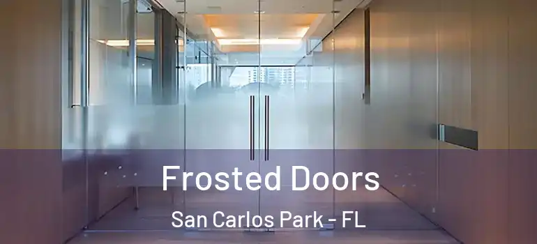 Frosted Doors San Carlos Park - FL