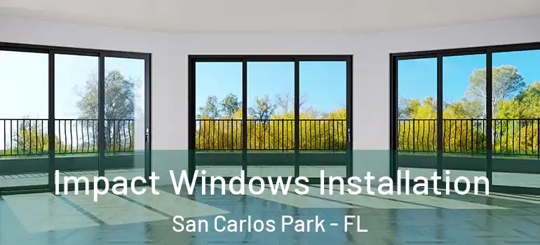  Impact Windows Installation San Carlos Park - FL