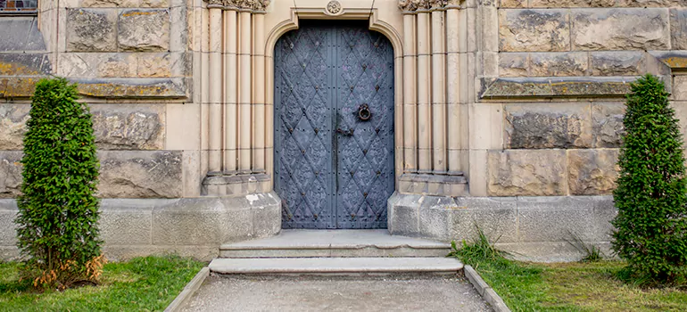 Traditional Double Front Doors in San Carlos Park, FL
