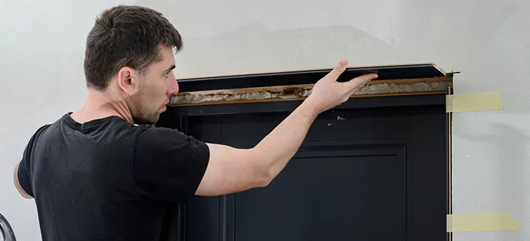 Wood Door Hole Repair in San Carlos Park, FL