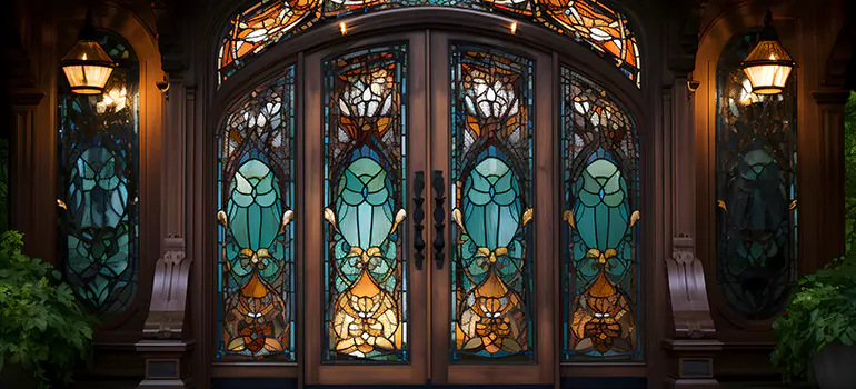 Wrought Iron Storm Door in San Carlos Park, FL