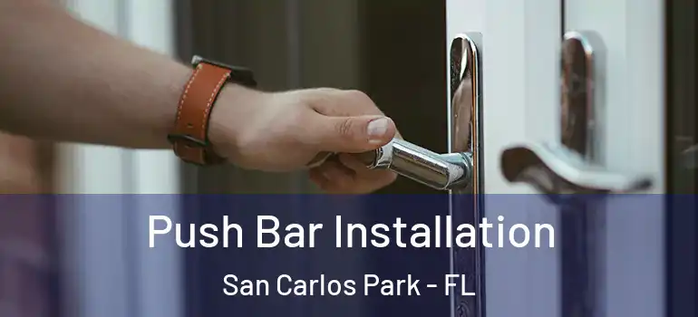  Push Bar Installation San Carlos Park - FL