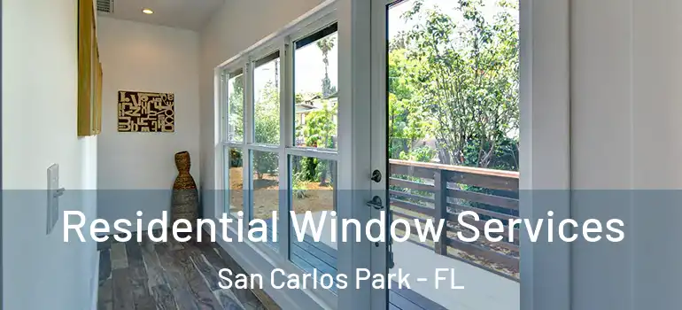  Residential Window Services San Carlos Park - FL