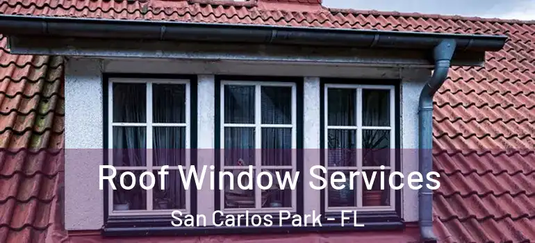  Roof Window Services San Carlos Park - FL