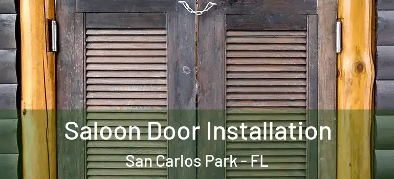  Saloon Door Installation San Carlos Park - FL
