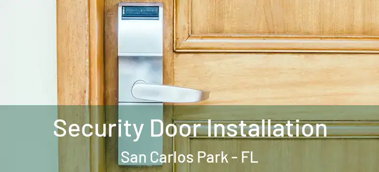  Security Door Installation San Carlos Park - FL