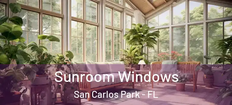  Sunroom Windows San Carlos Park - FL