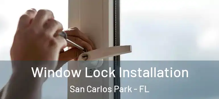  Window Lock Installation San Carlos Park - FL